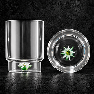 Zafferano Teca Winter Games – Bicchieri in Vetro Borosilicato 35 cl