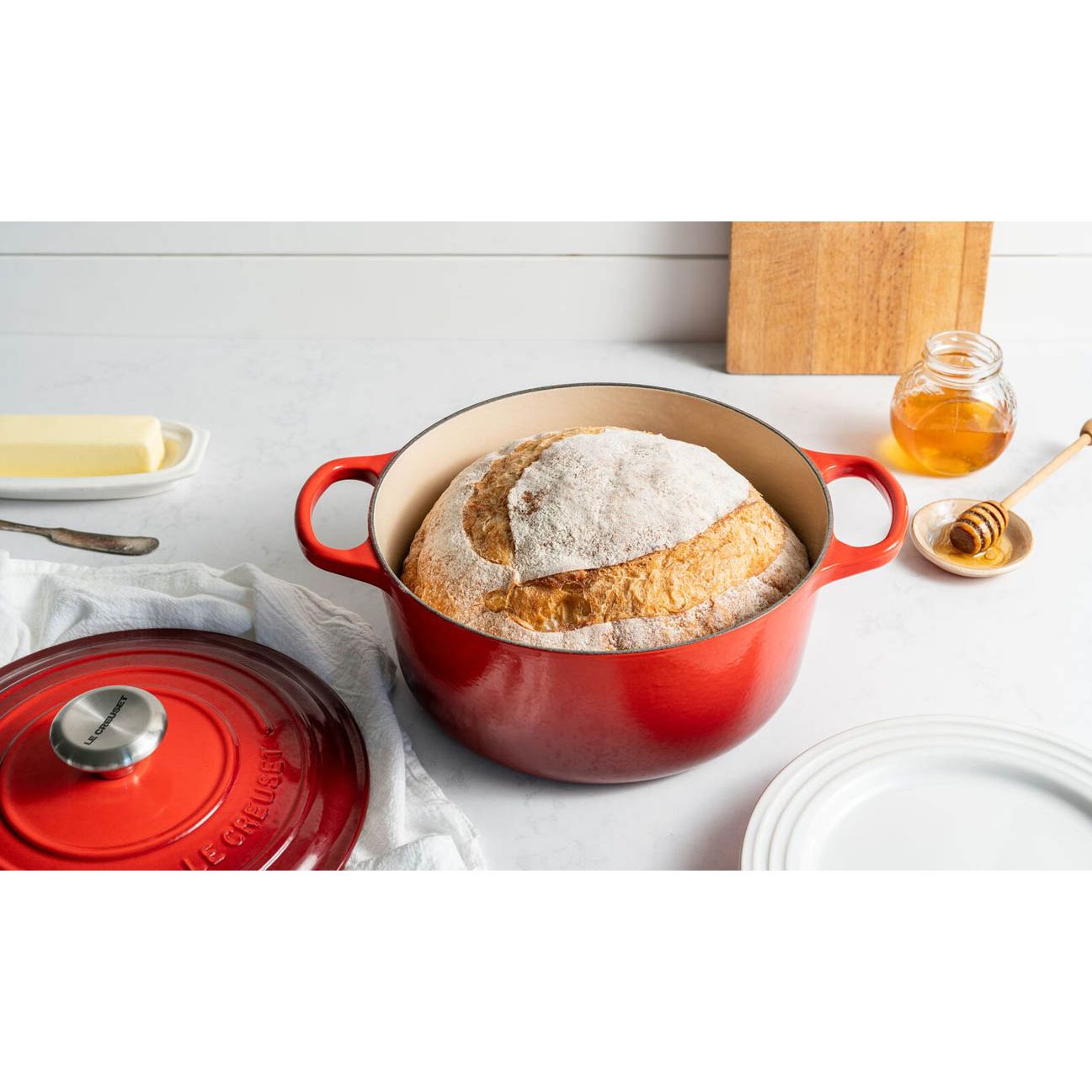 LE CREUSET | COCOTTE EVOLUTION 30 CM IN GHISA VETRIFICATA
