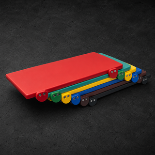 Tagliere Polietilene HDPE 50x30 cm con fermi
