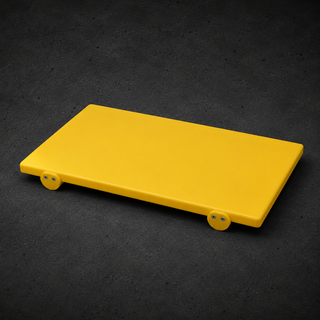 HDPE Polyethylene Cutting Board 50x30 cm Non-Slip Feet