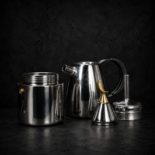 Caffettiera WMF Cromargan “Luna” Vintage – Made in Italy – 5/6 Tazze