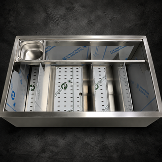 Drink Station in Acciaio a incasso Inox AISI 304