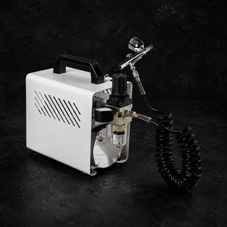 Aerografo Professionale Pavoni con Compressore – Kit Completo per Decorazioni di Pasticceria