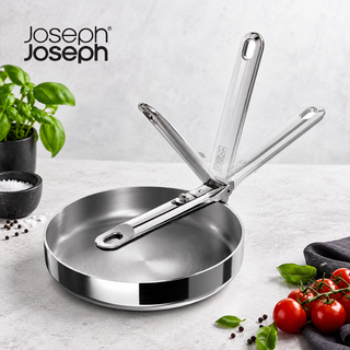 Joseph Joseph Space Bratpfanne 24 cm Edelstahl 18/10