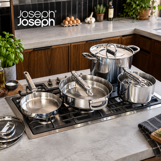 JOSEPH JOSEPH | 6-TEILIG SET PROFI-TÖPFE EDELSTAHL