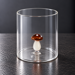 WD | GLAS MIT GLASDEKOR IM INNERN