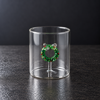 WD | GLAS MIT GLASDEKOR IM INNERN