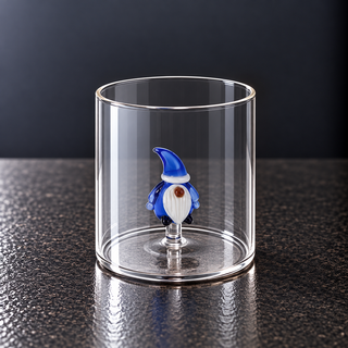 WD | GLAS MIT GLASDEKOR IM INNERN