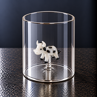 WD | GLAS MIT GLASDEKOR IM INNERN