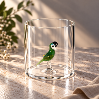 WD | GLAS MIT GLASDEKOR IM INNERN