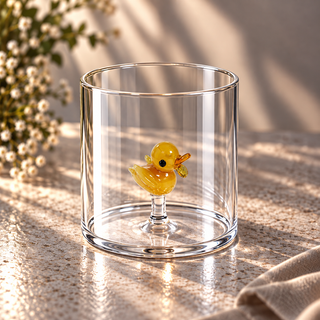 WD | GLAS MIT GLASDEKOR IM INNERN