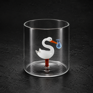 WD | GLASS WITH BLOWN GLASS DESIGN INSIDE