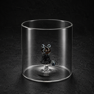 WD | GLASS WITH BLOWN GLASS DESIGN INSIDE