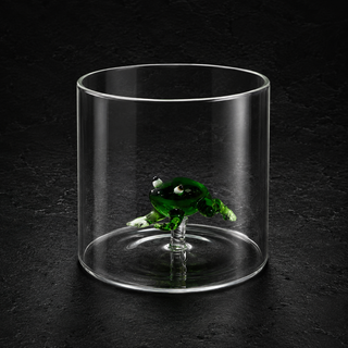 WD | GLASS WITH BLOWN GLASS DESIGN INSIDE