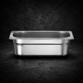 Contenitori Gastronorm HENDI Budget Line in Acciaio Inox - 1/4 H 10