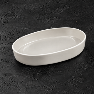 Vassoio Convivio Grey Porcellana Fade 21x20 cm