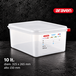 Contenitori Gastronorm Ermetici Araven Polipropilene