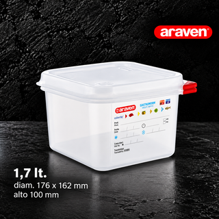 Contenitori Gastronorm Ermetici Araven Polipropilene
