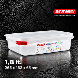 Contenitori Gastronorm Ermetici Araven Polipropilene