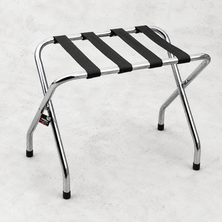 Portavaligie Pieghevole Cromato Professionale – Portata Massima 50 kg