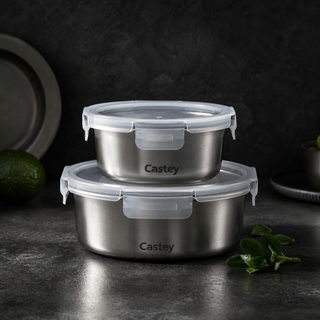 Contenitori Castey Inox 18/10 Coperchio Ermetico - vista 6