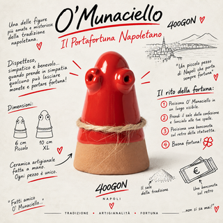 O' Munaciello 400GON Ceramica Artigianale
