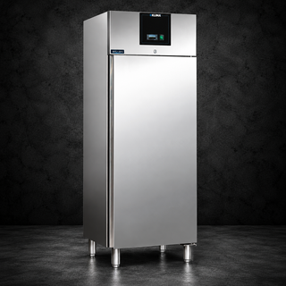 Armadio Refrigerato Professionale Ventilato 1 anta piani stampati | -22/+18 °C | AISI 304