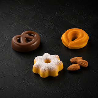 Danish Cookie XS – Stampo in Silicone 15 Impronte da 15 ml Silikomart