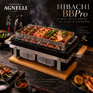 Agnelli Hibachi BBPro Holzkohlegrill 39,5x22