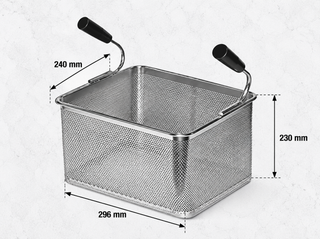 Panier Cuisson Gastronorm Acier inoxydable AISI 304 Fontana