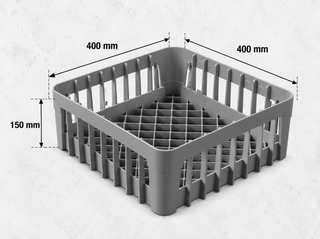 Panier Lave-Verres Rond Polypropylène Ø 35-40 cm
