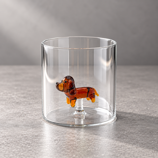 WD | GLAS MIT GLASDEKOR IM INNERN