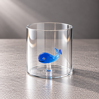 WD | GLAS MIT GLASDEKOR IM INNERN