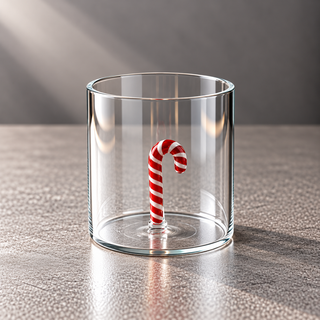 WD | GLAS MIT GLASDEKOR IM INNERN