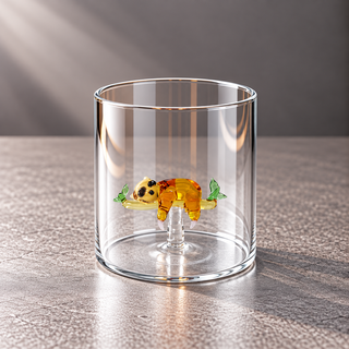 WD | GLAS MIT GLASDEKOR IM INNERN