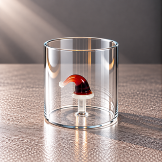 WD | GLAS MIT GLASDEKOR IM INNERN