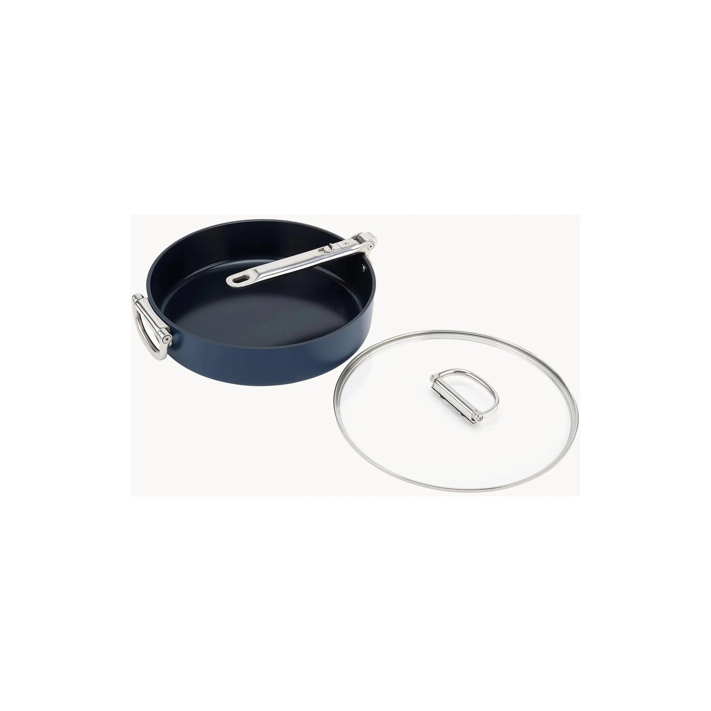 JOSEPH JOSEPH | PADELLA SPACE 28 CM + COPERCHIO VETRO