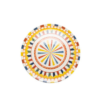 Assiette Carosello Table Top Décor Ethnique 6 Pièces