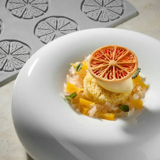 Stampo Citrus Pavoni Silicone Platinico 12 Cavità