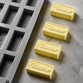 Stampo in Silicone Butter GG083 Pavoni Gourmand – 16 Impronte 30 ml – Paolo Griffa