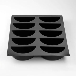 Stampo silicone Mezzaluna / fetta anguria Pavoni 10 cavita 240 ml PXHALFMOONS