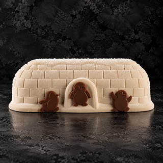 Bûche Igloo 1175 Silikomart – Stampo Silicone Tronchetto 1175 ml