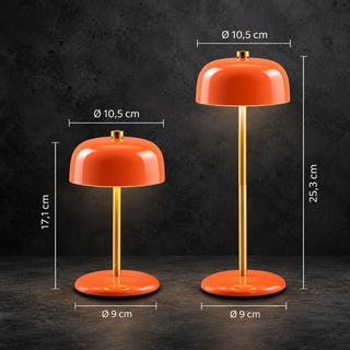 Lampada da Tavolo Magic LED Ricaricabile – Portatile con Doppia Altezza