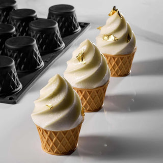 Stampo in Silicone Gelato PX3235 Pavoni Pavoflex – Kit 2 Stampi, 11 Monoporzioni 120 ml – Fabrizio Fiorani