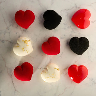 Stampo Silicone Pavoni Passion 12 Cuori 40x30 cm