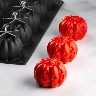 PUMPKIN PX43131 – Stampo in Silicone 15 Impronte Ø 6,8 cm H 5,5 cm – 125 ml Pavoflex Pavoni