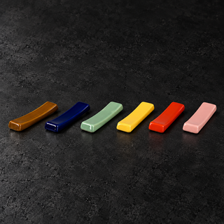 Set 6 Poggia Posate Colorati in Ceramica – Accessori per la Tavola