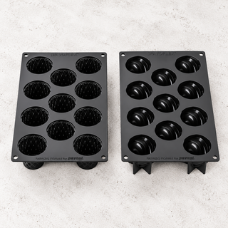 Stampo in Silicone Gelato PX3235 Pavoni Pavoflex – Kit 2 Stampi, 11 Monoporzioni 120 ml – Fabrizio Fiorani