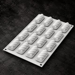 MARSHMALLOW XS 19 Stampo in silicone 16 impronte 5,5x2,4cm H2,1cm 19ml Silikomart