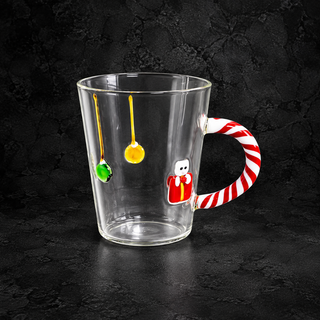 Tazza in Vetro 425 ml – Elegante e Pratica per Colazione e Bevande Calde